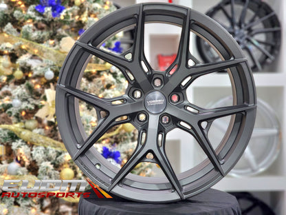 Vossen Wheels HF5 MG 19x9.5 +45 5x112mm 66.5mm Matte Gunmetal