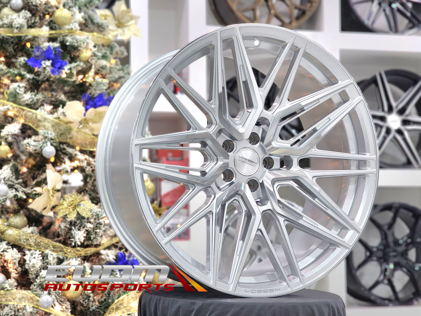 20" Vossen HF7 Silver Polished 5x114.3 ( Square Setup ) ( Set of 4 )