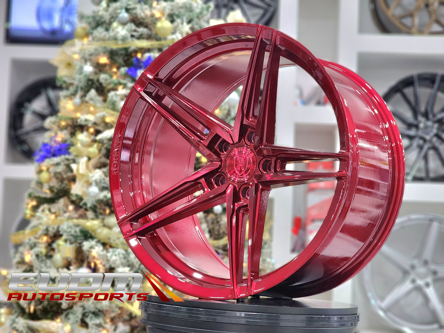Rohana RFX15 20x10 ET38 / 20x11 ET35 Gloss Red 5x120 – (Staggered Set of 4)