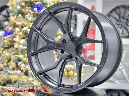 Rohana RFX5 19x8.5 ET45 Matte Black 5x130 – (Square Set of 4)