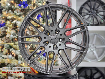 20" Velgen VF9 Gloss Gunmetal 5x114.3 ( Staggered Set ) ( Set of 4 )