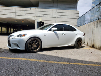 18" Aodhan AH11 Matte Bronze 5x120 ( Staggered Setup ) ( Set of 4 )