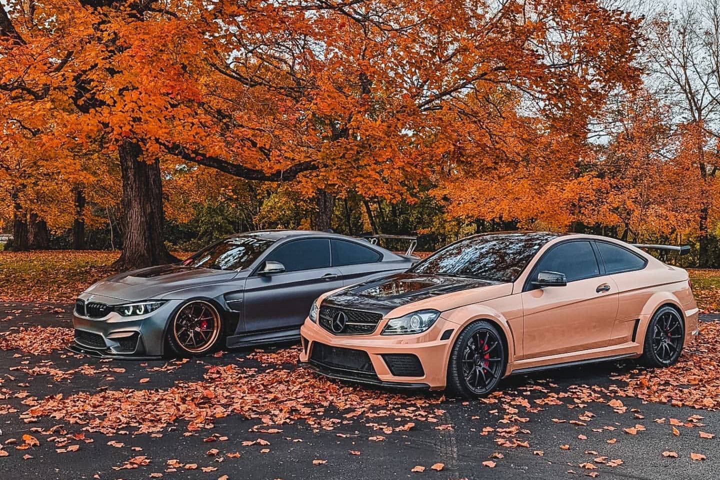 2012-2014 Mercedes Benz W204 C63 AMG Coupe BKSS Style Wide Full Body Kit - Carbonado Aero