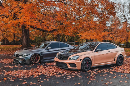 2012-2014 Mercedes Benz W204 C63 AMG Coupe BKSS Style Wide Full Body Kit - Carbonado Aero