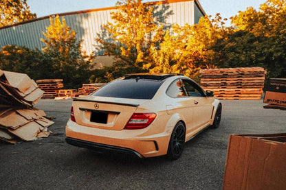2012-2014 Mercedes Benz W204 C63 AMG Coupe BKSS Style Wide Full Body Kit - Carbonado Aero
