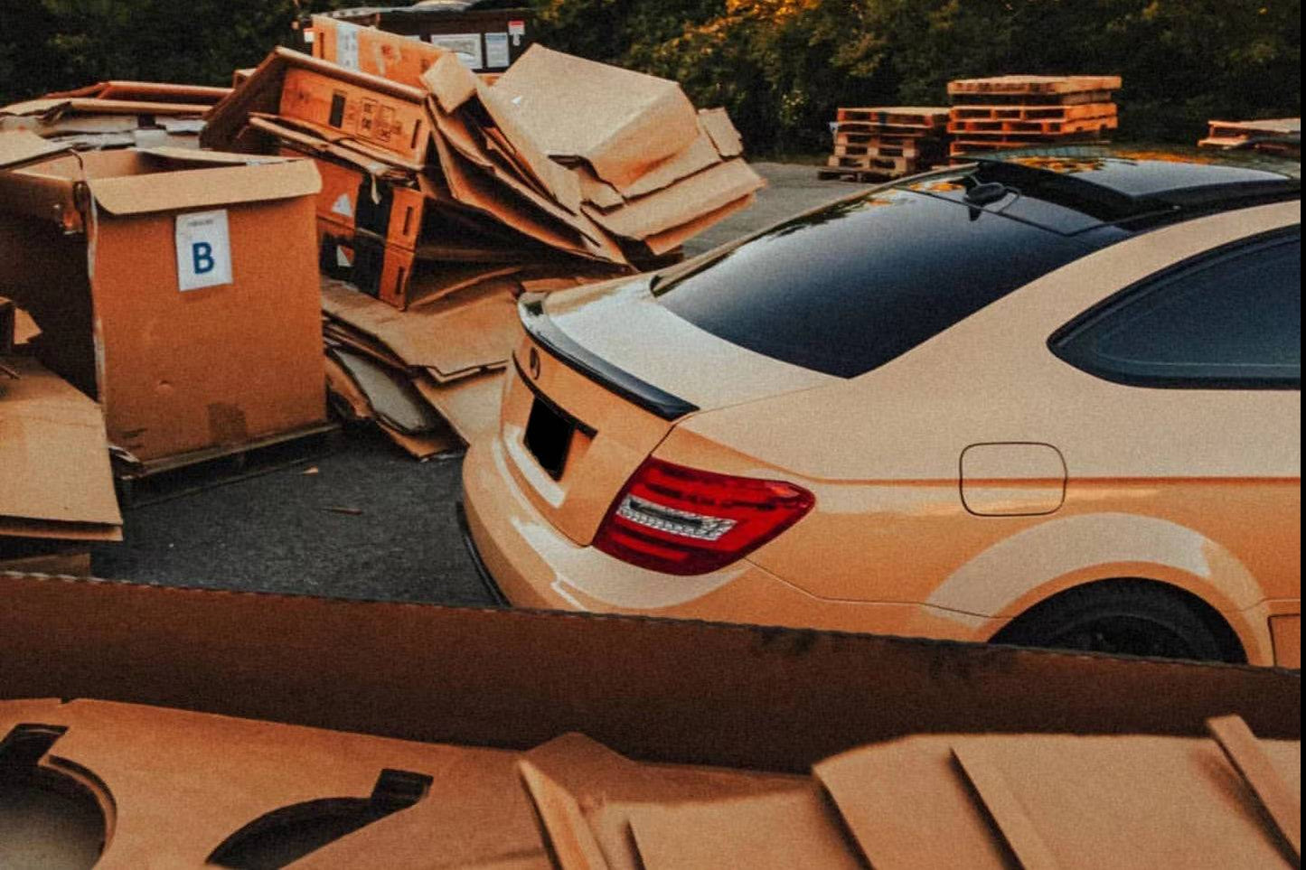 2012-2014 Mercedes Benz W204 C63 AMG Coupe BKSS Style Wide Full Body Kit - Carbonado Aero