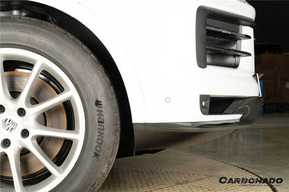 2024-2025 Porsche 9Y0.2 Cayenne S    E-Hybrid    Coupe OEM Style Dry Carbon Fiber Front Lip