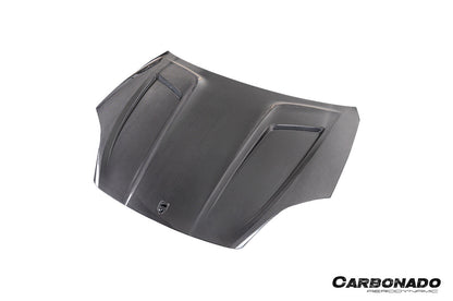 2024-2025 Porsche 9Y0.2 Cayenne S   Coupe    E-Hybrid KT Style Dry Carbon Fiber Hood