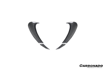 2024-2025 Porsche 9Y0.2 Cayenne S    Coupe    E-Hybrid MSY Style Dry Carbon Fiber Headlight Eyelid Eyebrow Cover