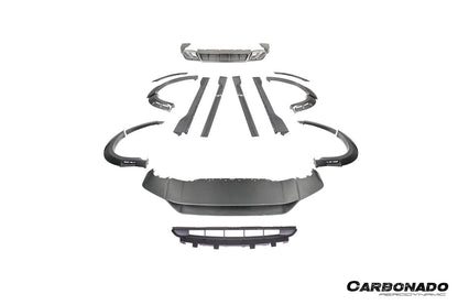 2024-2025 Porsche 9Y0.2 Cayenne S   Coupe    E-Hybrid MSY Style Dry Carbon Fiber Wide Body Kit