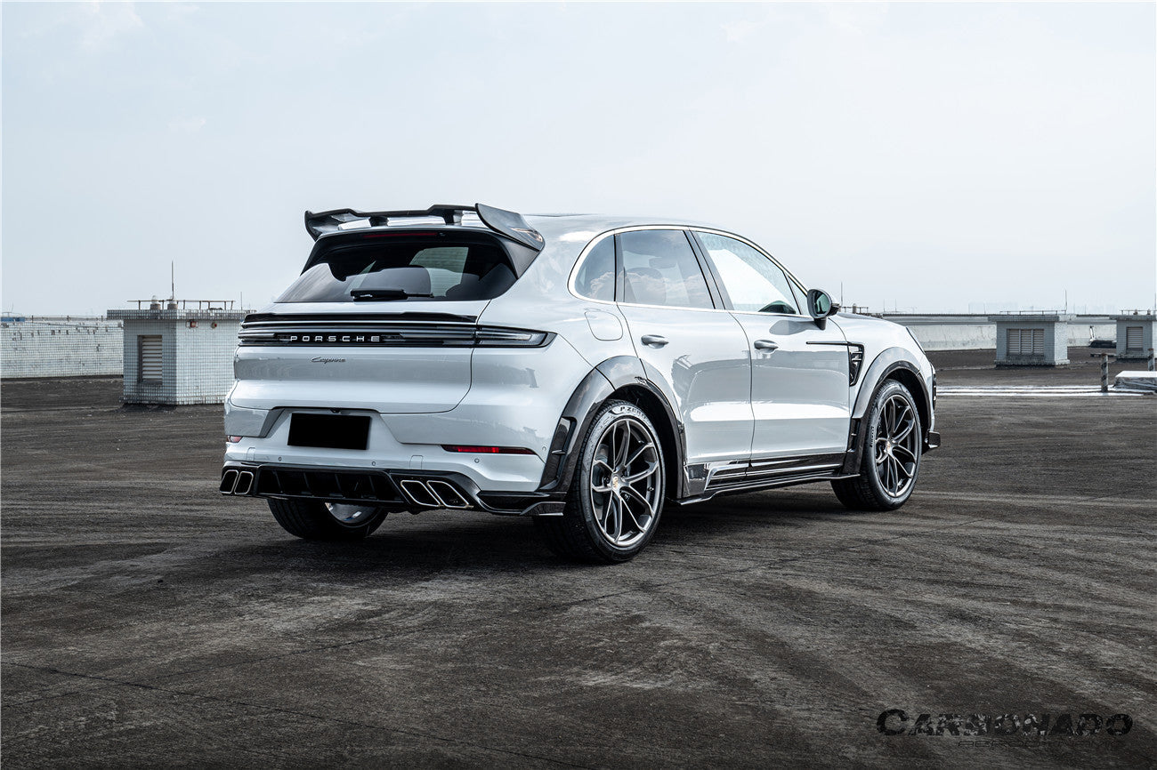 2024-2025 Porsche 9Y0.2 Cayenne S   Coupe    E-Hybrid MSY Style Dry Carbon Fiber Wide Body Kit