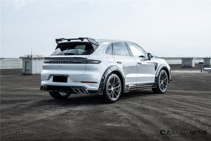 2024-2025 Porsche 9Y0.2 Cayenne S   Coupe    E-Hybrid MSY Style Dry Carbon Fiber Wide Body Kit