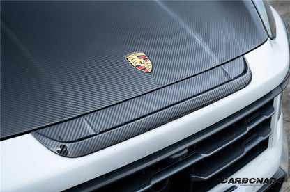 2024-2025 Porsche 9Y0.2 Cayenne S    Coupe    E-Hybrid MSY Style Dry Carbon Fiber Hood