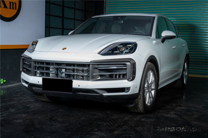 2023-2026 Porsche 9Y3 Cayenne S Coupe E-Hybrid MSY Style Dry Carbon Fiber Front Bumper Vent Trims