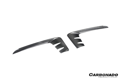 2024-2025 Porsche 9Y0.2 Cayenne S   Coupe     E-Hybrid OEM Style Dry Carbon Fiber Front Bumper Side Vent Cover
