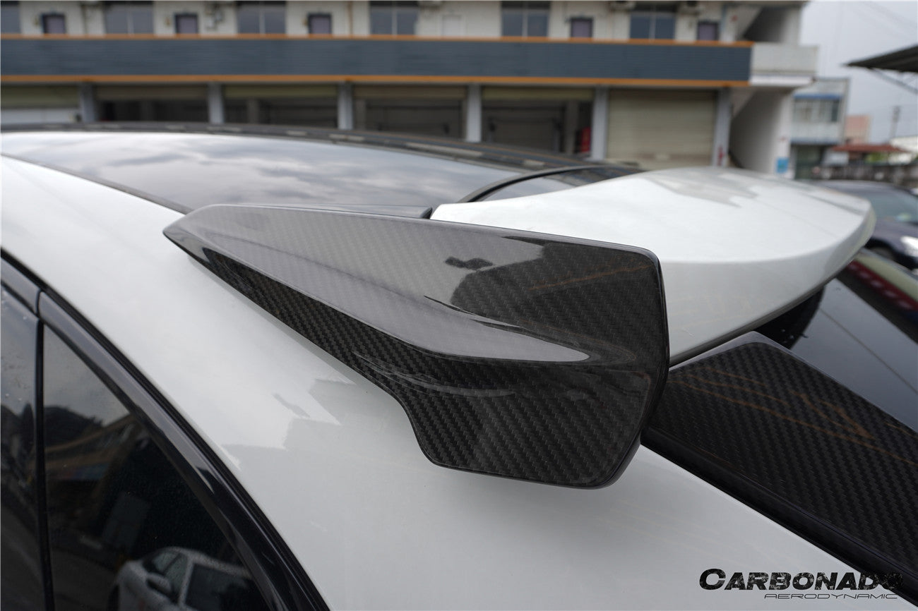 2018-2025 Porsche 9Y0 9YB Cayenne S, GTS, E-Hybrid Coupe Only KT Style Dry Carbon Fiber Roof Spoiler
