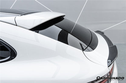 2018-2025 Porsche 9Y0 9YB Cayenne S    GTS    E-Hybrid Coupe Only KT Style Dry Carbon Fiber Trunk Spoiler