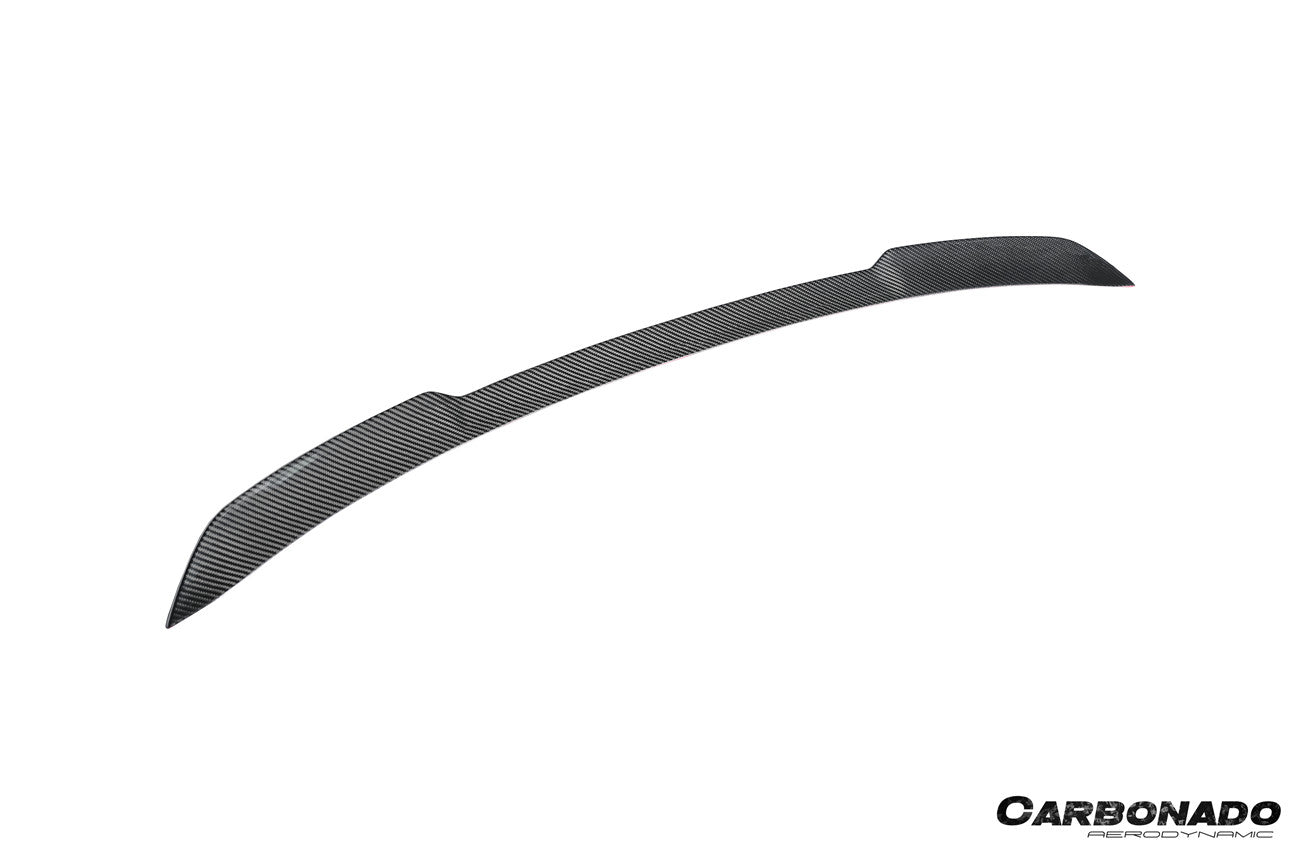 2018-2025 Porsche 9Y0 9YB Cayenne S    GTS    E-Hybrid Coupe Only KT Style Dry Carbon Fiber Trunk Spoiler