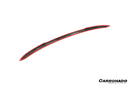 2018-2025 Porsche 9Y0 9YB Cayenne S    GTS    E-Hybrid Coupe Only KT Style Dry Carbon Fiber Trunk Spoiler