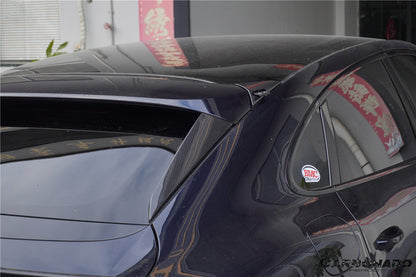 2018-2025 Porsche 9Y0 9YB Cayenne S    GTS    E-Hybrid Coupe Only KT Style Dry Carbon Fiber Rear Window Side Trims