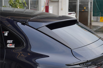 2018-2025 Porsche 9Y0 9YB Cayenne S    GTS    E-Hybrid Coupe Only KT Style Dry Carbon Fiber Rear Window Side Trims