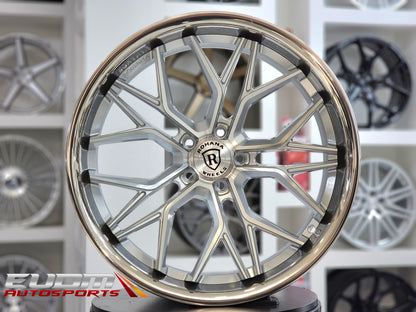 20" Rohana RFC3 Machine Silver 5x114 ( Square Setup ) ( Set of 4 )