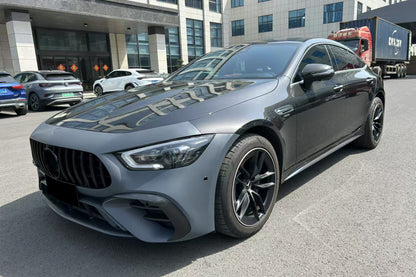 2019-2024 Mercedes Benz AMG GT53 GT50 GT43 4Door Coupe X290 GT63 Style Front Bumper - Carbonado