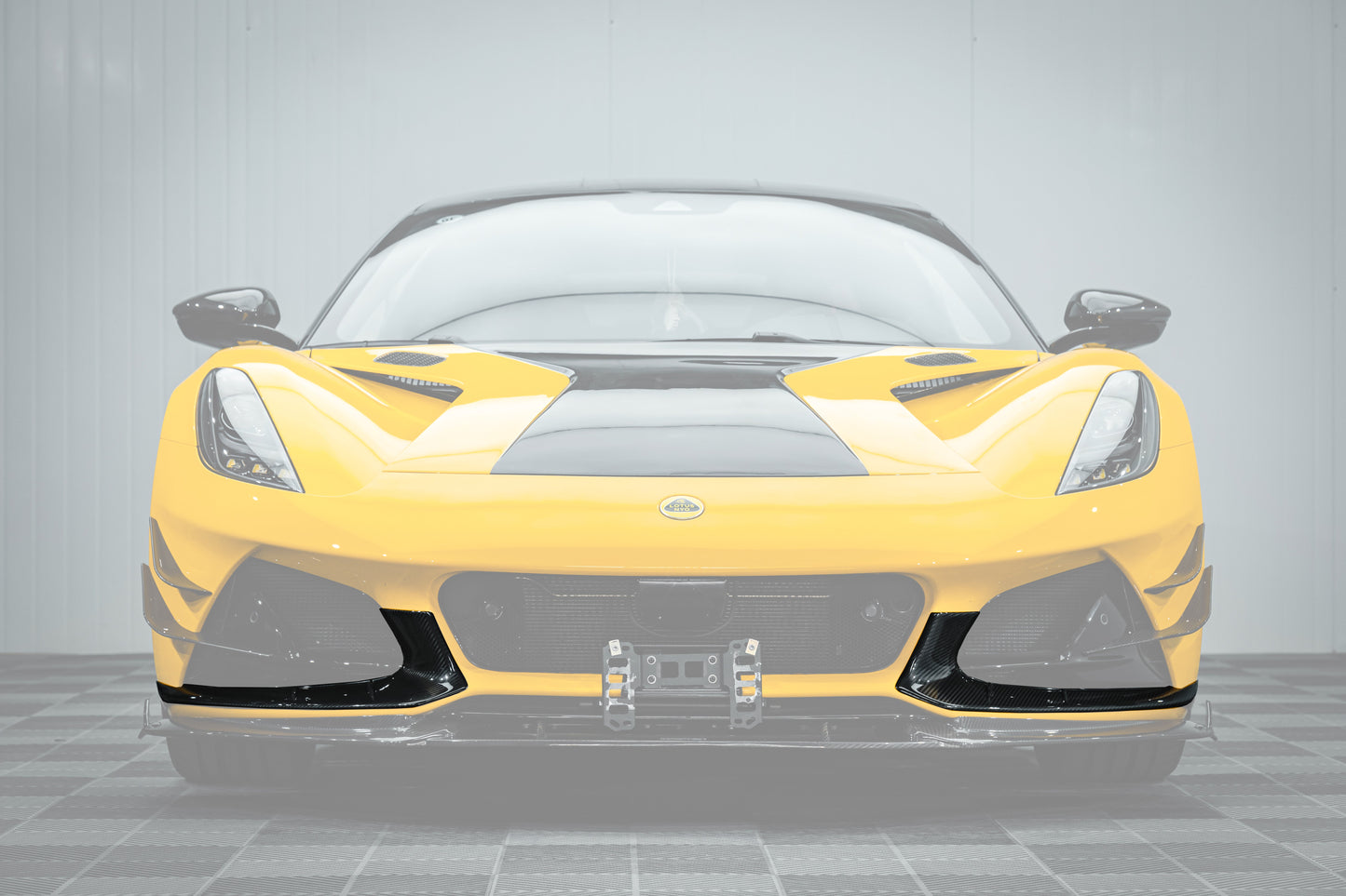 2021-2024 Lotus Emira NYO MNK Style Dry Carbon Fiber Front Bumper Side Splitter - Carbonado