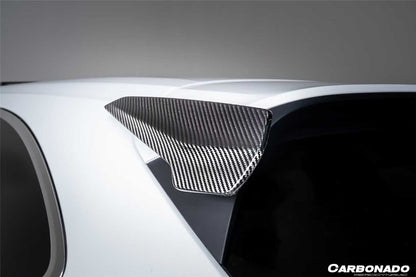 2018-2025 Porsche Cayenne 9Y0 9YA KT Style Autoclaved Carbon Fiber Roof Spoiler | Fits S GTS E-Hybrid (Dont fit Coupe)