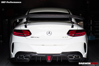 2015-2021 Mercedes Benz C-Class W205 Coupe IMP Performance Carbon Fiber Trunk Spoiler - DarwinPRO Aerodynamics