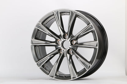 E206 Hyper Black 18x8 ET35 5.114 – (Square Set of 4)