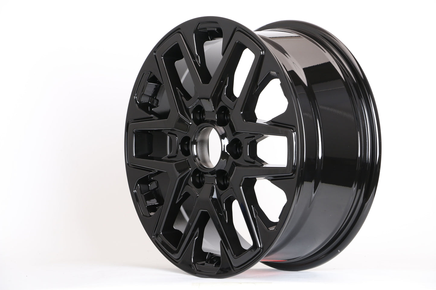 E208 Gloss Black 20x7.5 ET60 6.139 - Square Set (4 Wheels)