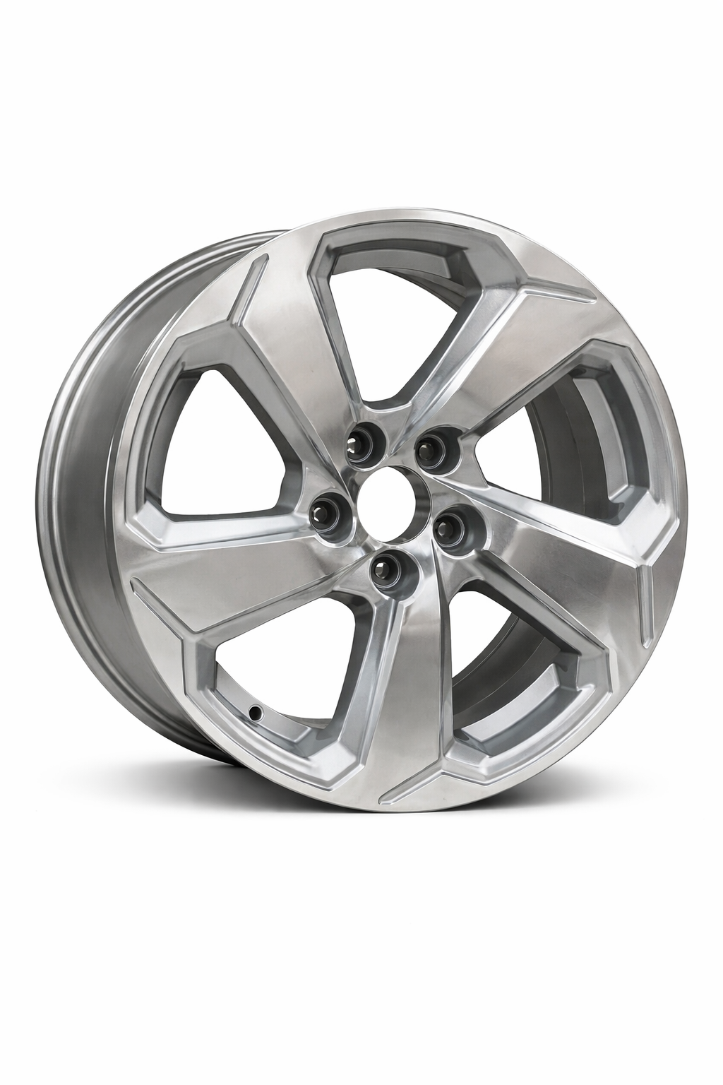 E215 Silver Machined Face 18x7.5 ET35 5.114 – (Square Set of 4)