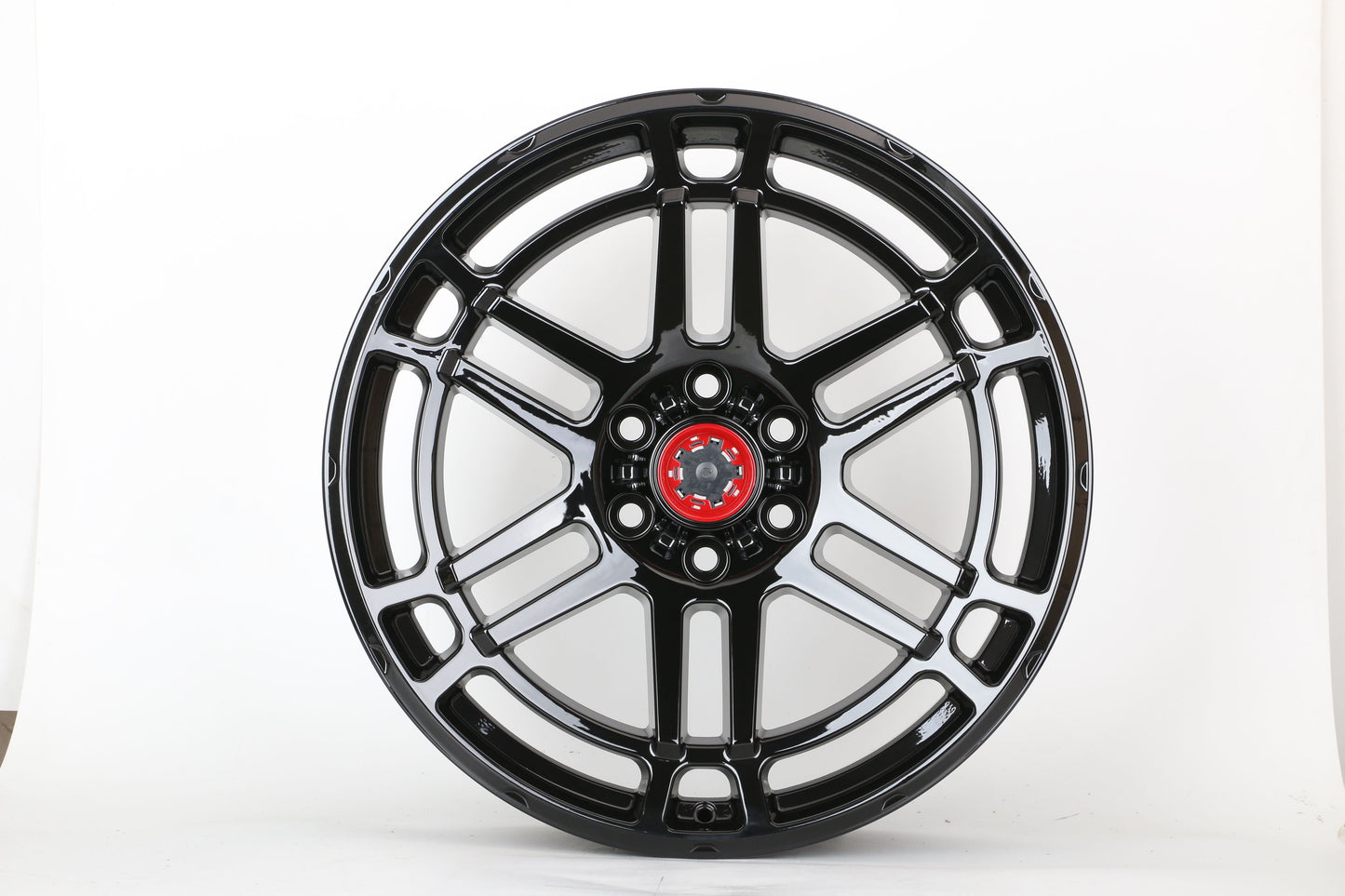 E216 Gloss Black 17x9.0 ET0 6.139 - Square Set (4 Wheels)