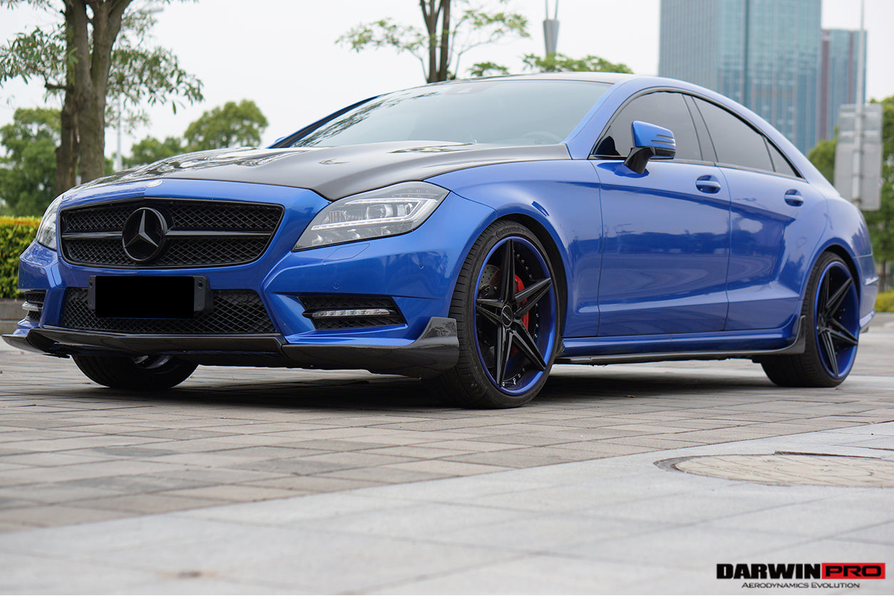 2011-2017 Mercedes Benz CLS Class W218 DP Style Side Skirts - DarwinPRO Aerodynamics