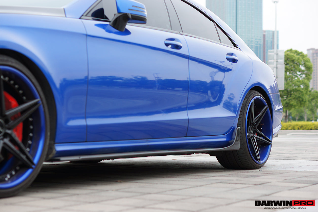 2011-2017 Mercedes Benz CLS Class W218 DP Style Side Skirts - DarwinPRO Aerodynamics
