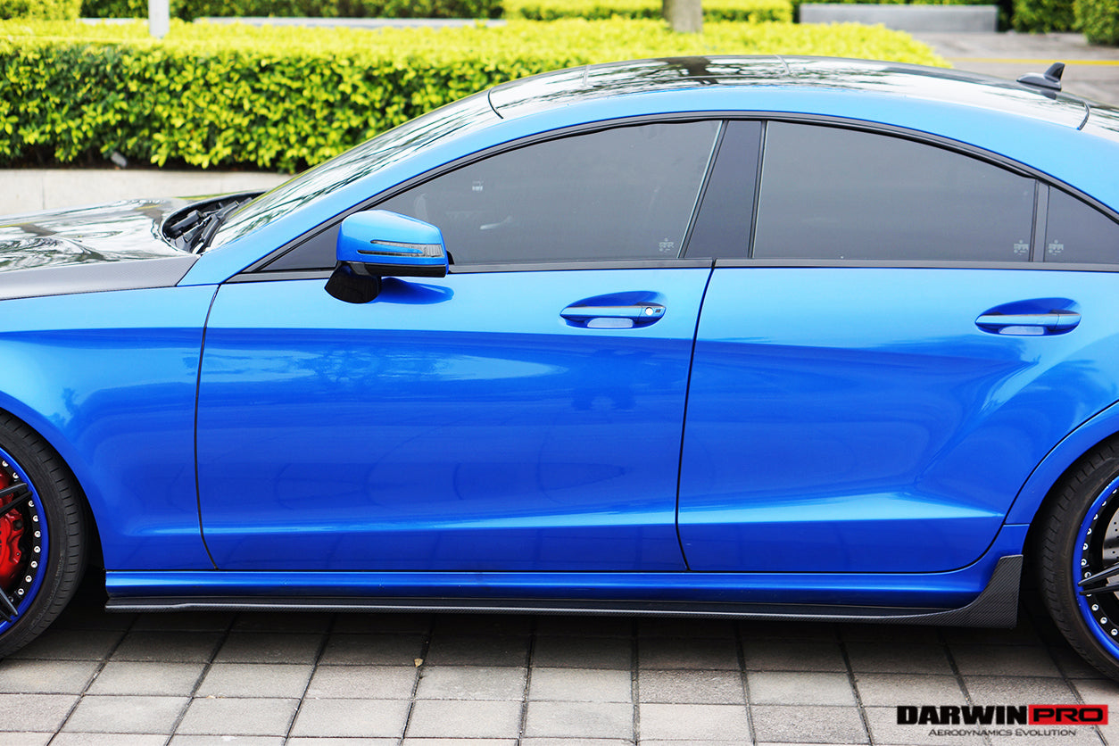 2011-2017 Mercedes Benz CLS Class W218 DP Style Side Skirts - DarwinPRO Aerodynamics