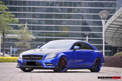 2011-2014 Mercedes Benz CLS Class W218 BKSS Style Front Lip (Not Fit AMG) - DarwinPRO Aerodynamics