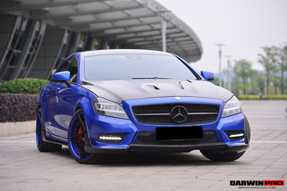 2011-2014 Mercedes Benz CLS Class W218 BKSS Style Front Lip (Not Fit AMG) - DarwinPRO Aerodynamics