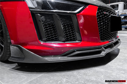 2016-2018 Audi R8 Coupe/Spyder iMP Performance Carbon Fiber Front Lip - DarwinPRO Aerodynamics