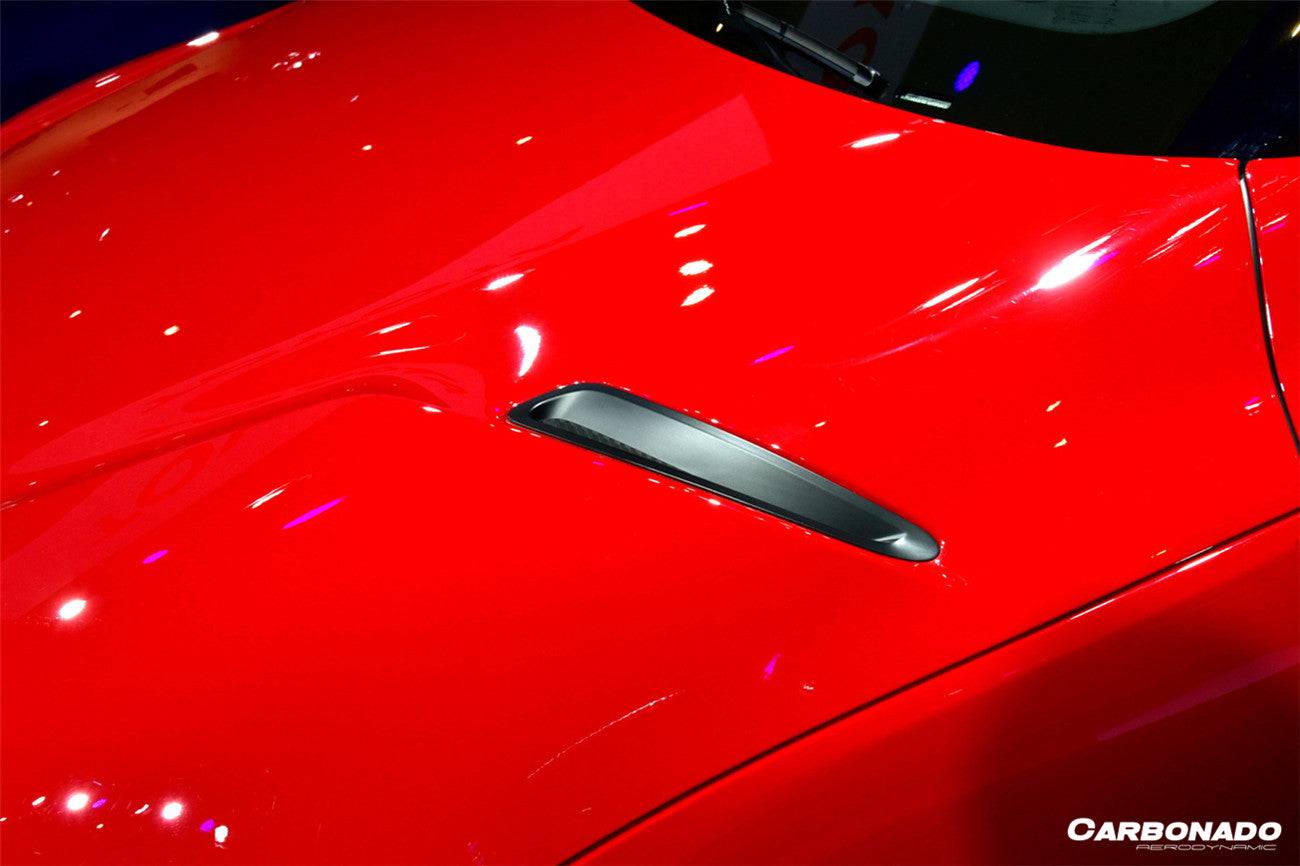 2019-2023 Toyota GR Supra (J29/DB) A90 A91 OEM Style Carbon Fiber Hood Scoop - Carbonado Aero