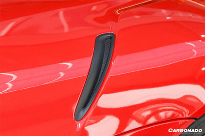 2019-2023 Toyota GR Supra (J29/DB) A90 A91 OEM Style Carbon Fiber Hood Scoop - Carbonado Aero