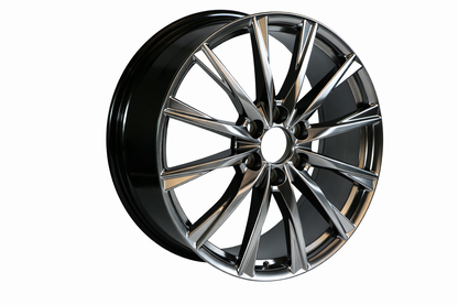 E223 Hyper Black 22x8.0 ET55 6.139 - Square Set (4 Wheels)