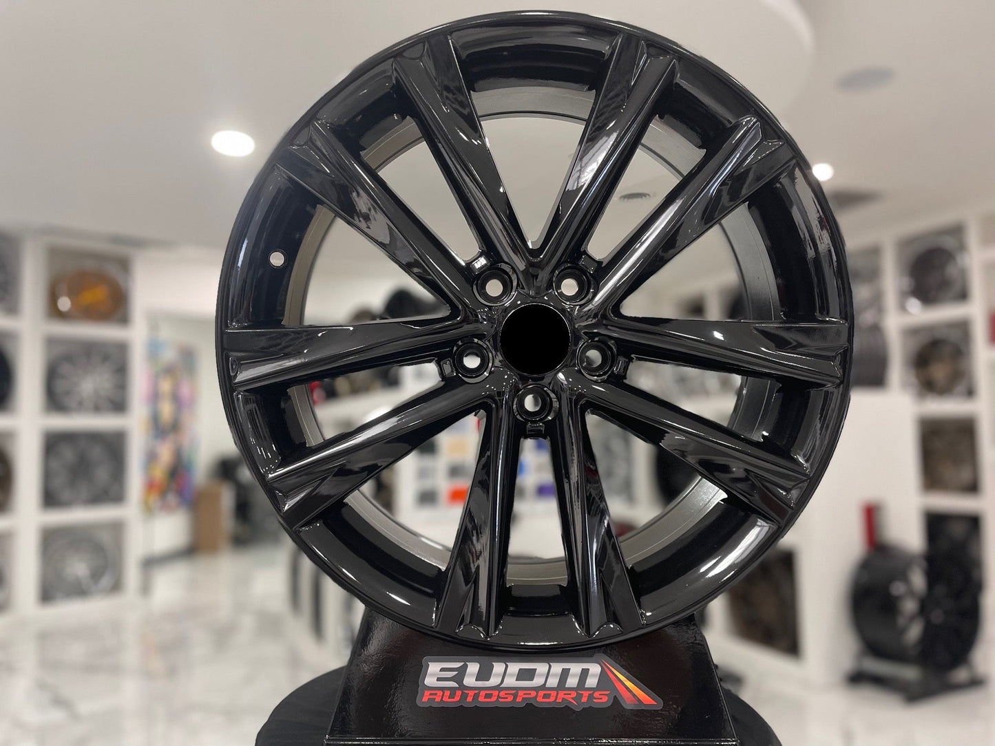 E225 Gloss Black 17x7.0 ET40 5.114 - Square Set (4 Wheels)