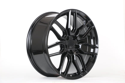 E228 Gloss Black 19x8.5 ET35 5.114 – (Square Set of 4)