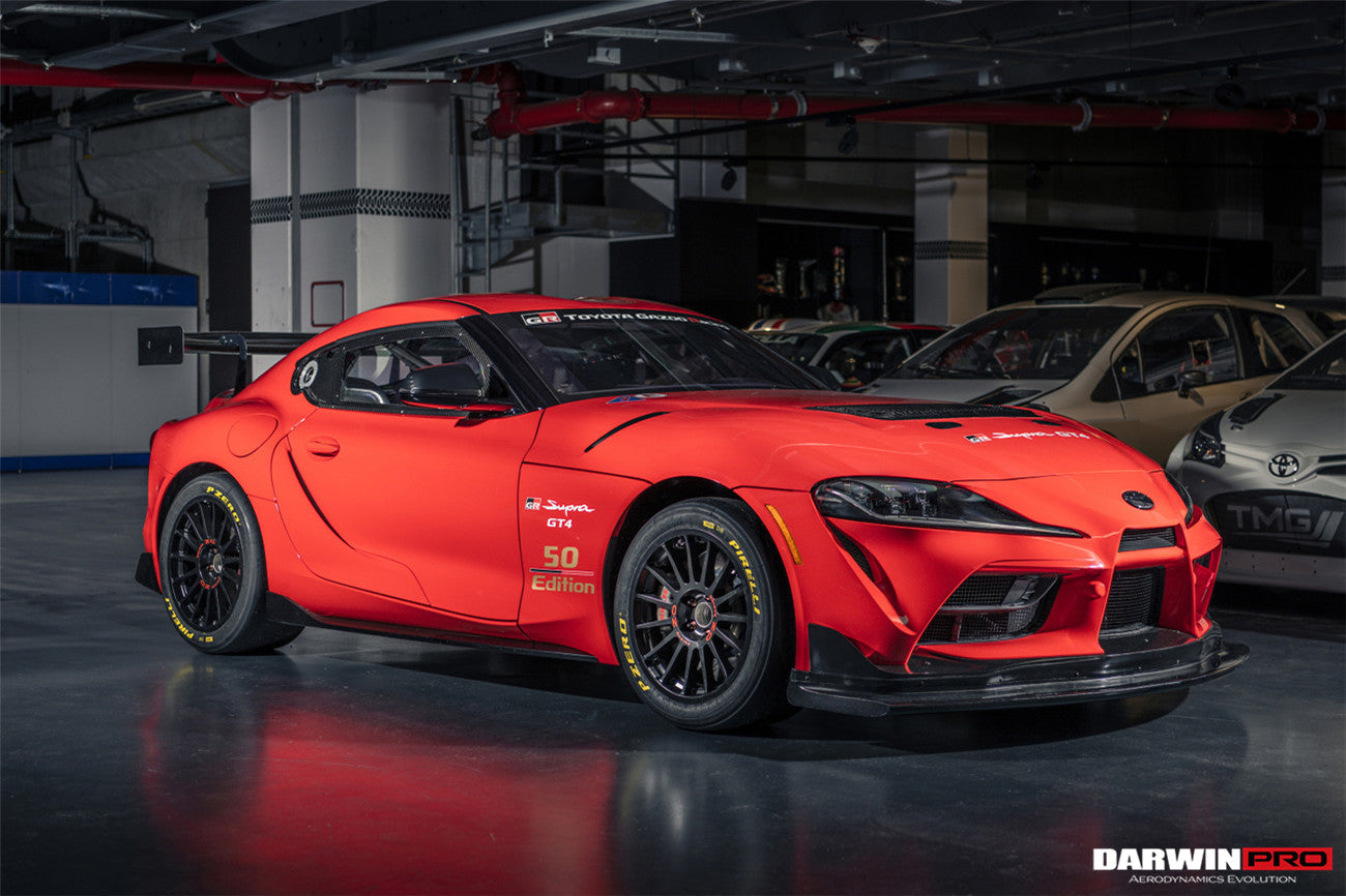 2019-UP Toyota GR Supra (J29/DB) A90 A91 OEM Style Carbon Fiber Hood Scoop - DarwinPRO Aerodynamics