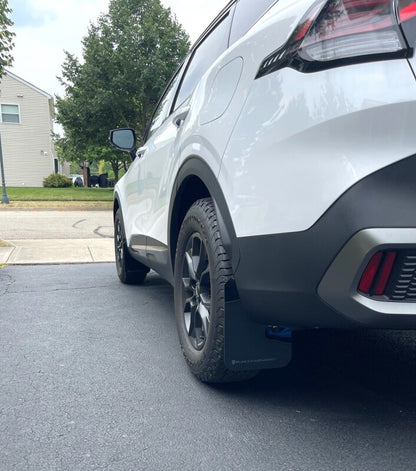 Rally Armor 23-26 Kia Sportage Black UR Mud Flap w/ Dark Grey Logo