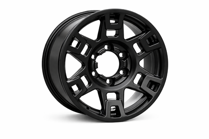 E230 Satin Black 17x8 ET5 6.139 – (Square Set of 4)