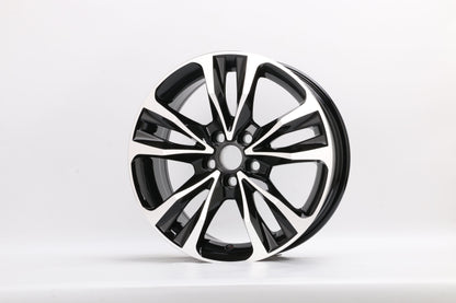 E232 Black Machined Face 16x6.5 ET35 5x100 – (Square Set of 4)