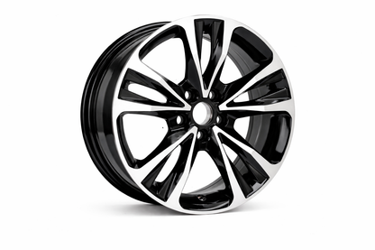 E232 Black Machined Face 16x6.5 ET35 5x100 – (Square Set of 4)